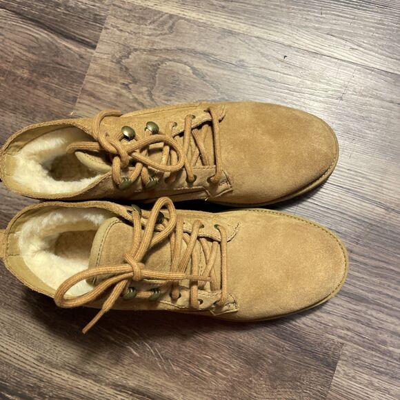 Ugg Bethany Classic Slim Ankle Cut Brown Comfort Boots Shoes Women's Size 7.5 - Picture 3 of 16